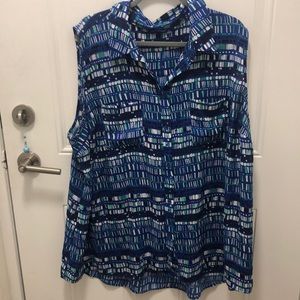 Cool Color Patterned Tank